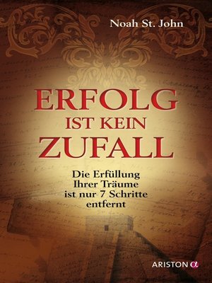 cover image of Erfolg ist kein Zufall